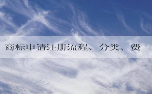 商標(biāo)申請(qǐng)注冊(cè)流程、分類、費(fèi)用及表格填寫注意事項(xiàng)